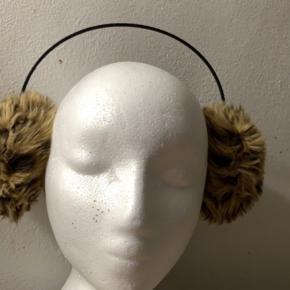 Fur ear muffs
